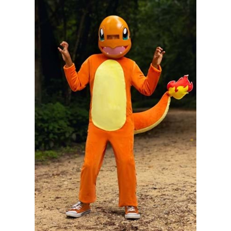 Deluxe Pokmon Charmander Costume for Kids Small