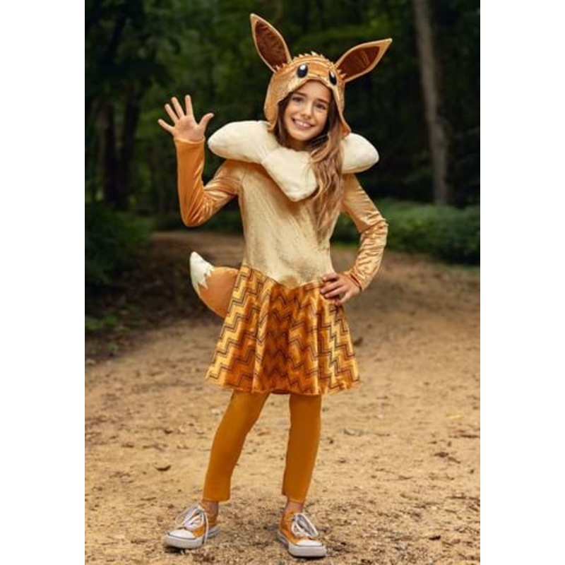 Deluxe Pokmon Eevee Costume for Girls Size 4/6