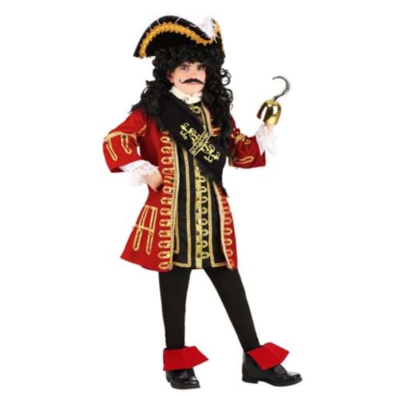 Elite Captain Hook Boy's Costume  Small