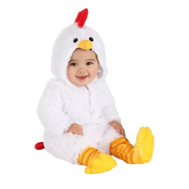 Fluffy Chicken Infant Costume 0/3 Months