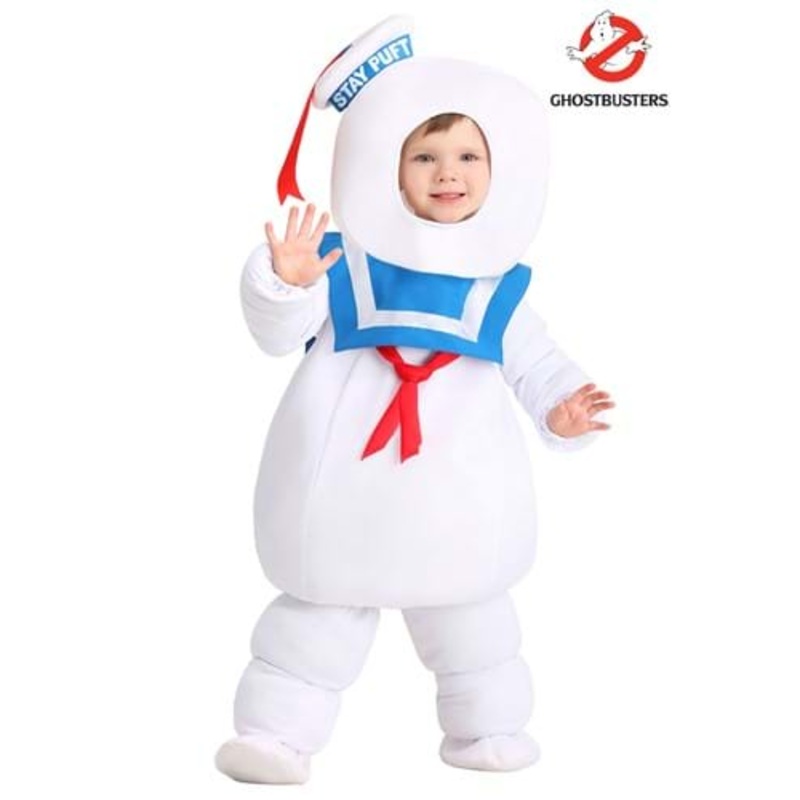 Ghostbusters Toddler Stay Puft Costume 18 Months