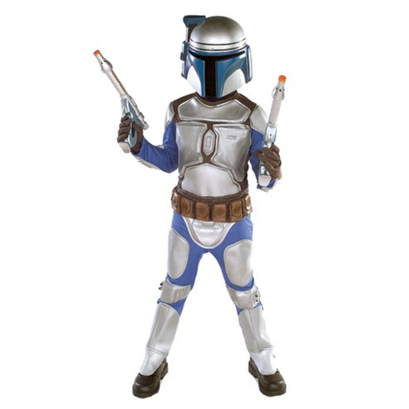 Jango Fett Deluxe Costume for Boys Large (sizes 12-14)
