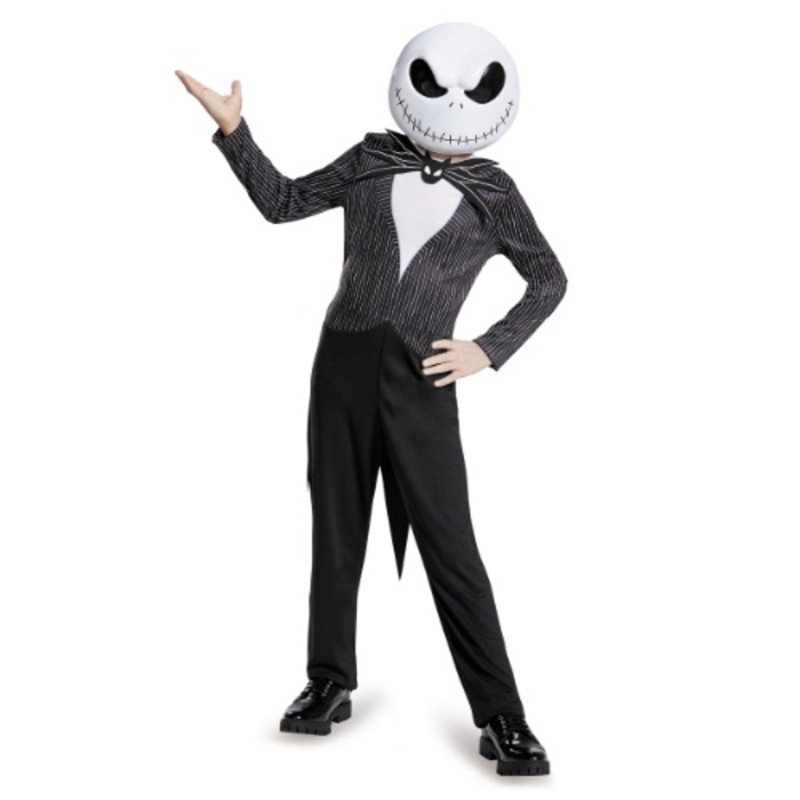Kid's Jack Skellington Costume Size 4/6