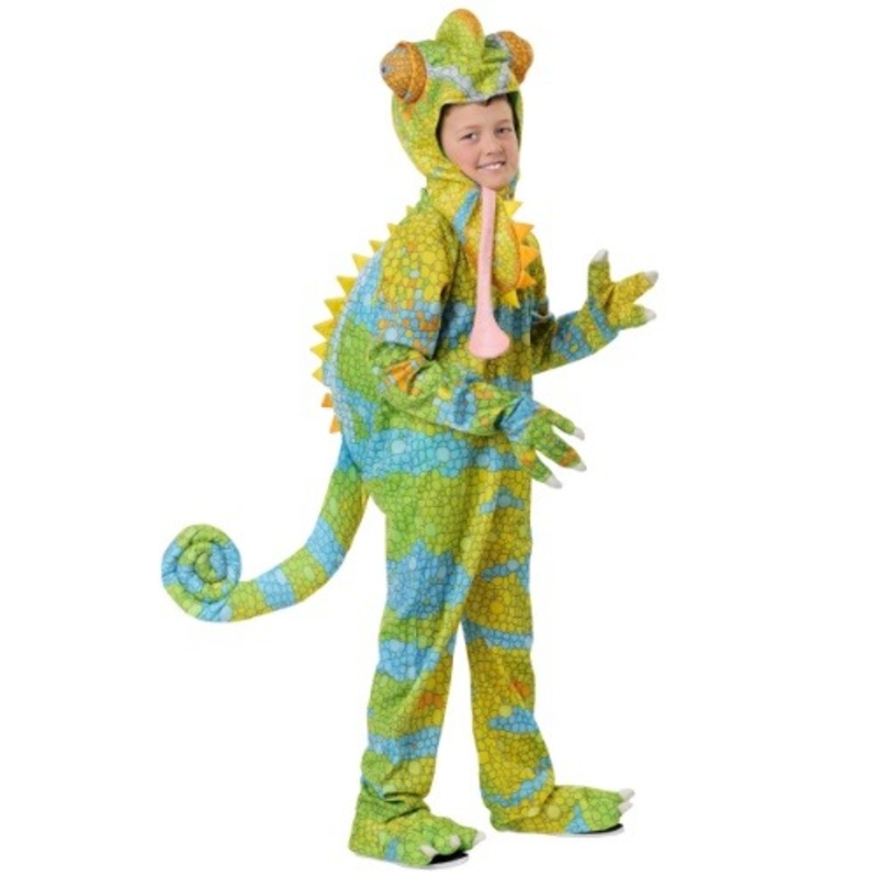 Kid's Realistic Chameleon Costume X-Small