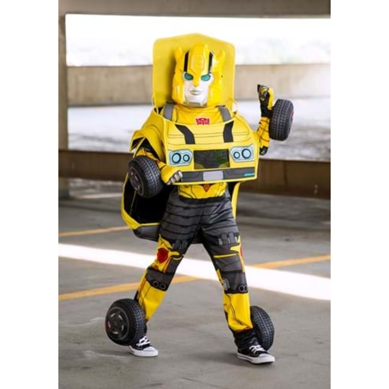 Kid's Transformers Bumblebee Converting Costume 3T/4T