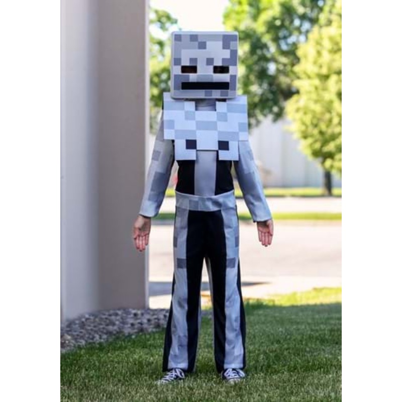 Minecraft Kid's Classic Skeleton Costume 3T/4T