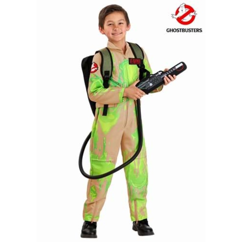 Slime-Covered Ghostbusters Costume for Kids X-Small
