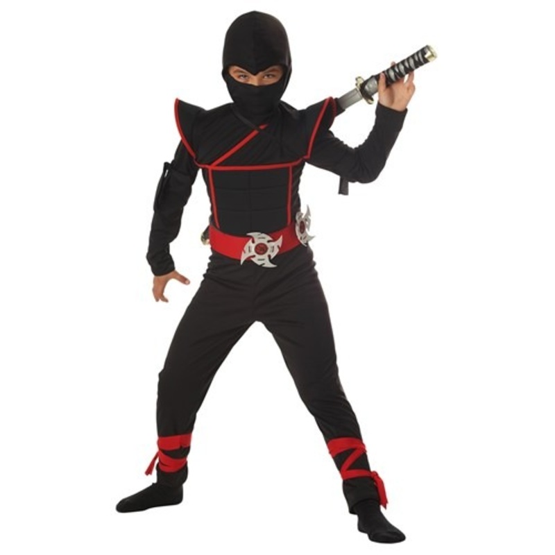 Stealth Ninja Costume for Kids X-Small (4-6)