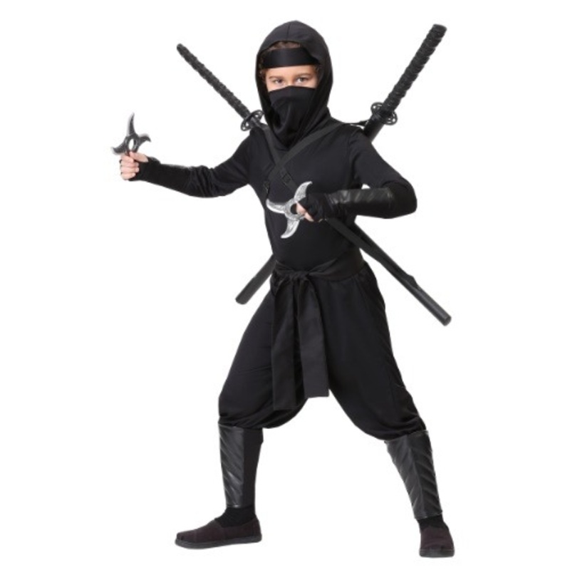 Stealth Shinobi Ninja Kid Costume X-Small
