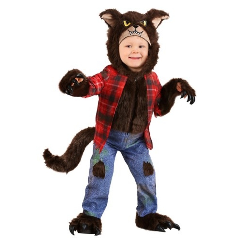 Toddler Brown Werewolf Costume 18MO