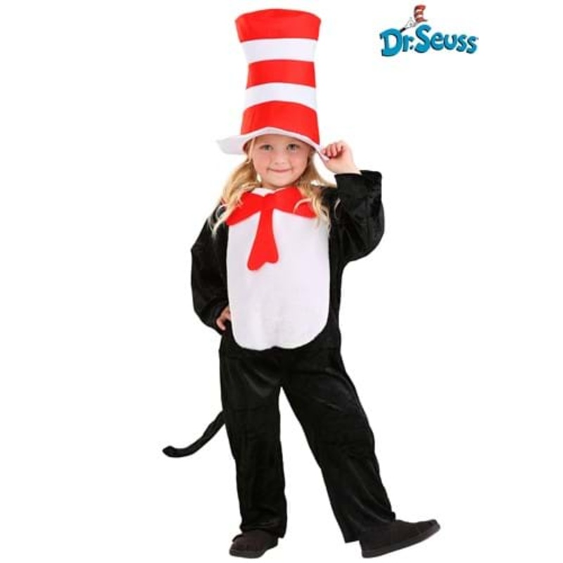 Toddler The Cat in the Hat Costume  2T/4T