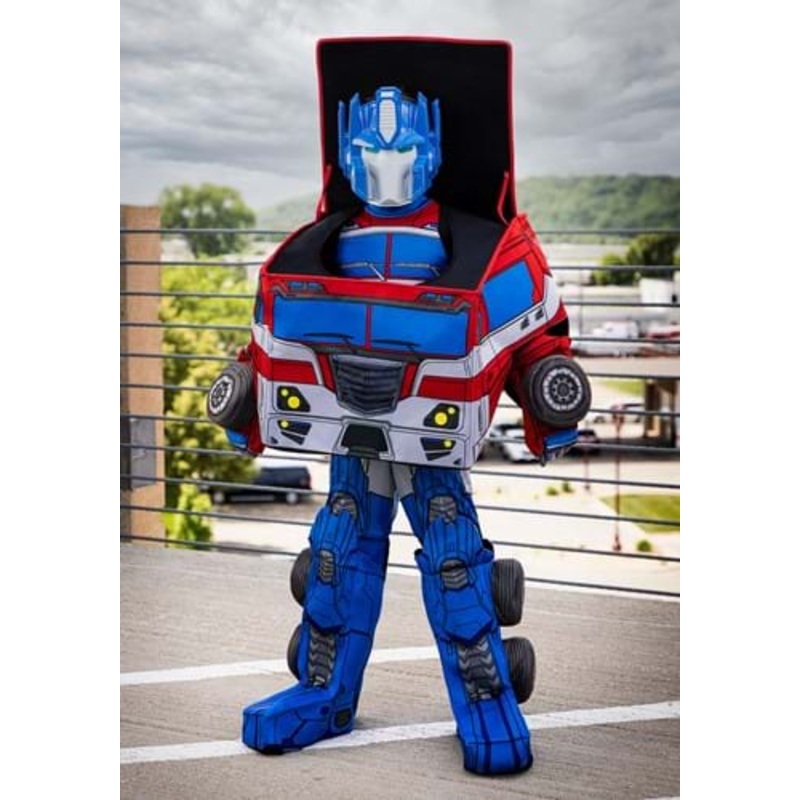 Transformers Boy's Converting Optimus Prime Costume 3T/4T