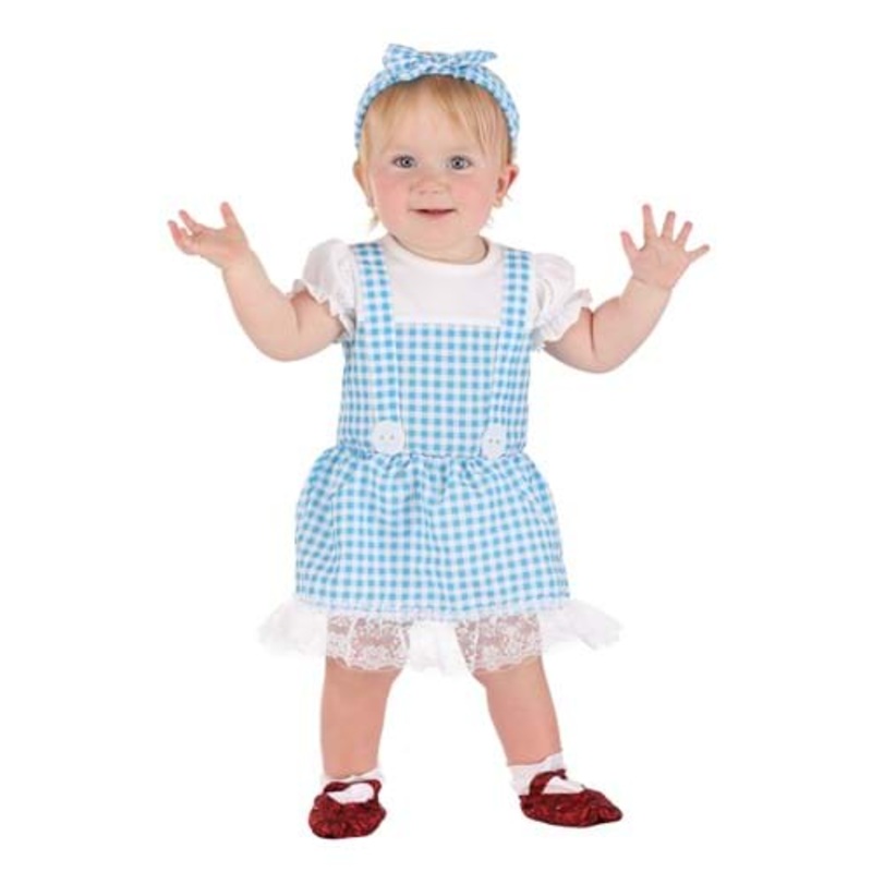 Wizard of Oz Dorothy Costume for Infant 0/3 Months