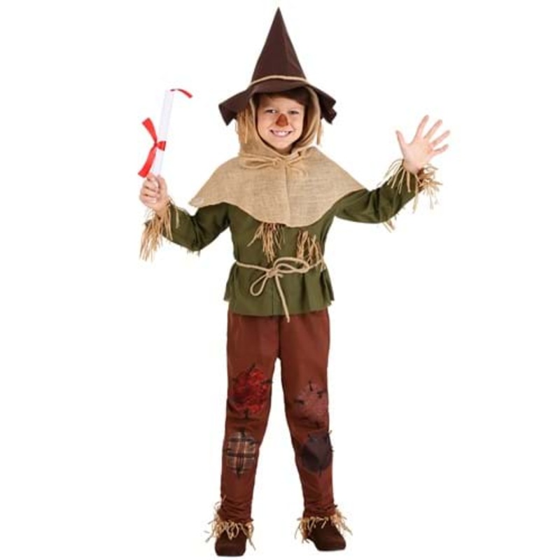 Wizard of Oz Scarecrow Costume for Kids Medium