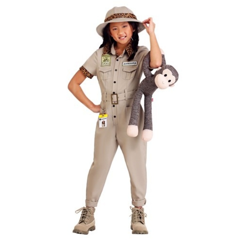 Zookeeper Costume for Girls X-Small