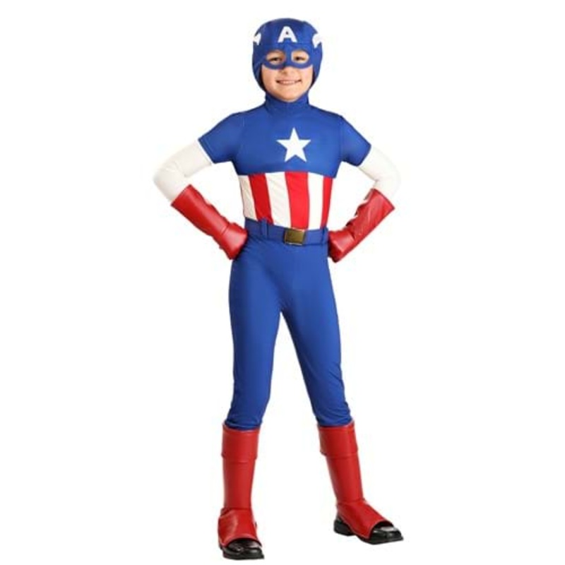Boy's Premium Marvel Captain America Costume X-Small