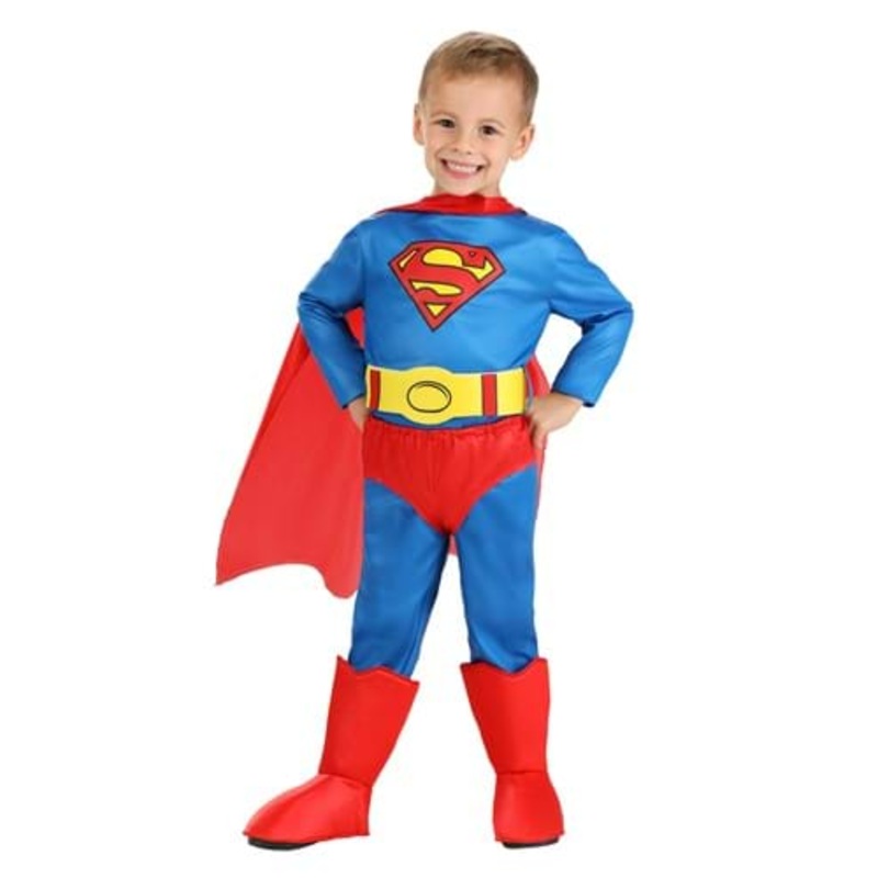 Boy's Toddler DC Comics Classic Superman Costume 18MO