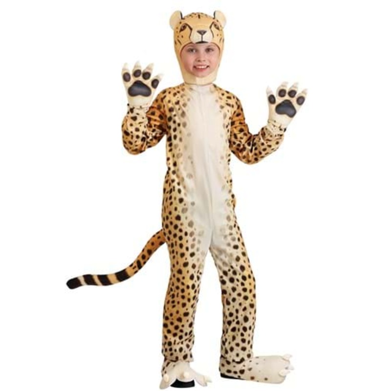 Cheerful Cheetah Kid's Costume X-Small