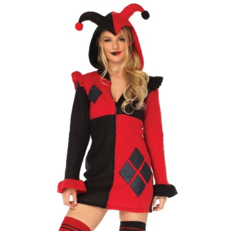 Cozy Harlequin Women's Costume
