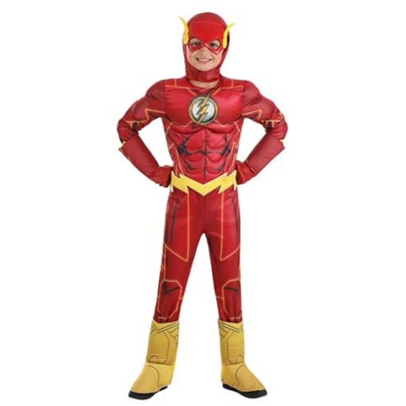 Deluxe DC Comics Flash Kids Costume Small
