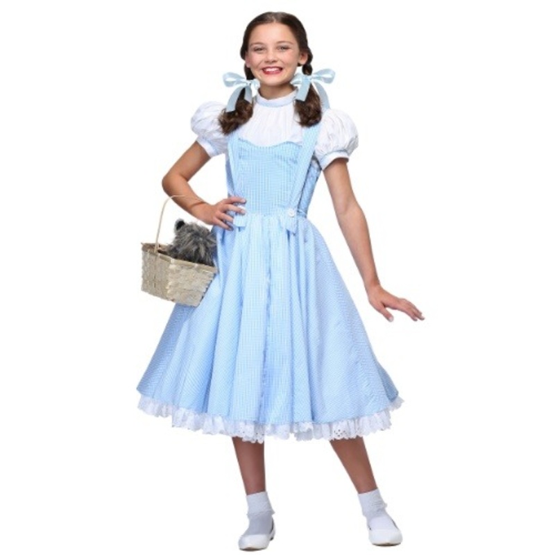 Deluxe Kansas Girl Costume Dress for Girls X-Small