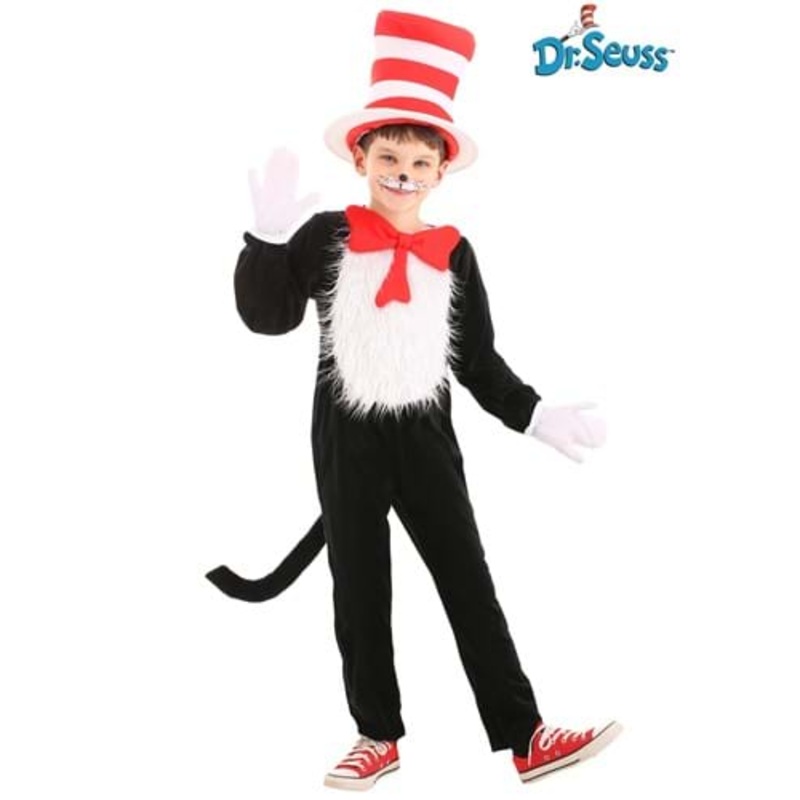 Dr. Seuss Cat in the Hat Costume for Kids X-Small