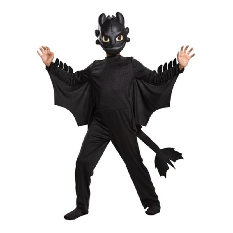 How to Train Your Dragon Kid's Classic Toothless Costume Size 7/8