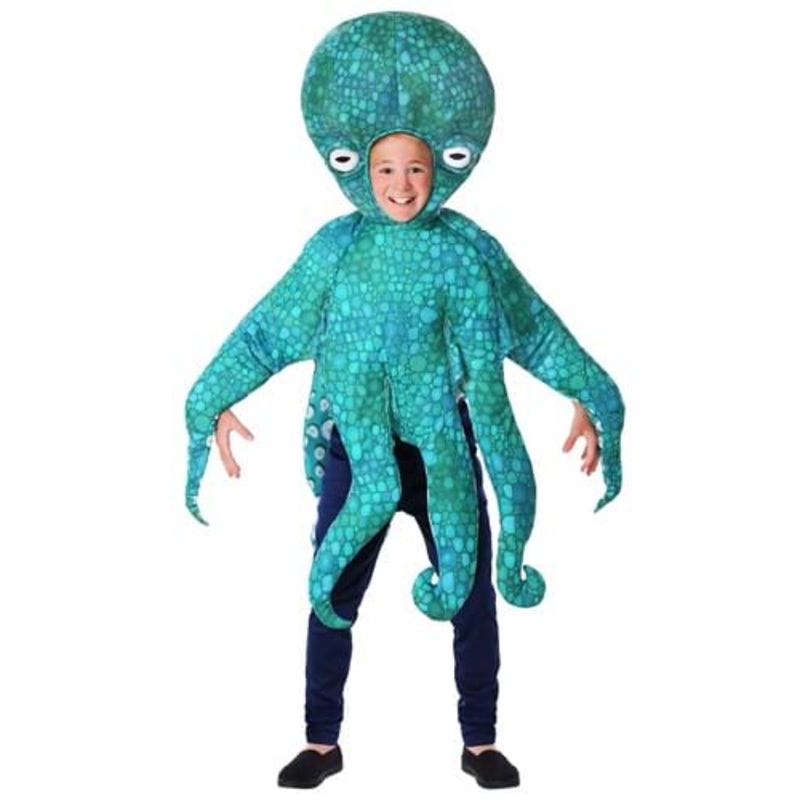 Kid's Blue Octopus Costume X-Small