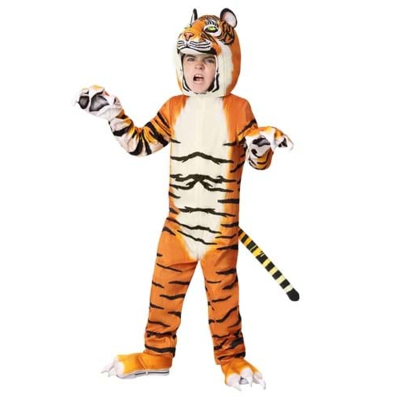 Kid's Realistic Tiger Costume X-Small
