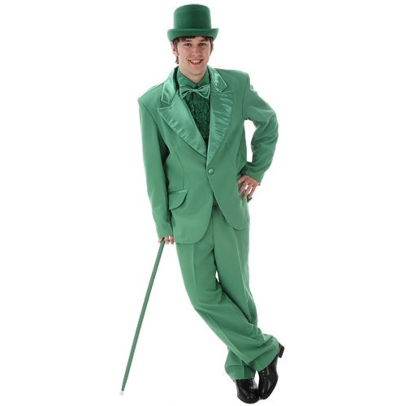 Mens Green Tuxedo Costume