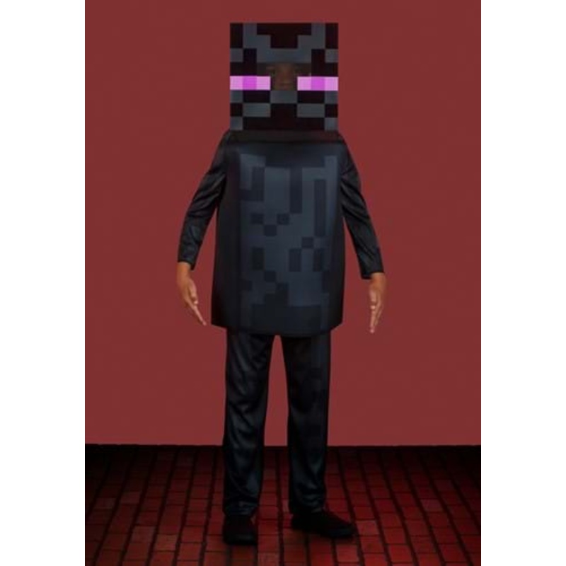 Minecraft Child Enderman Deluxe Costume 3T/4T