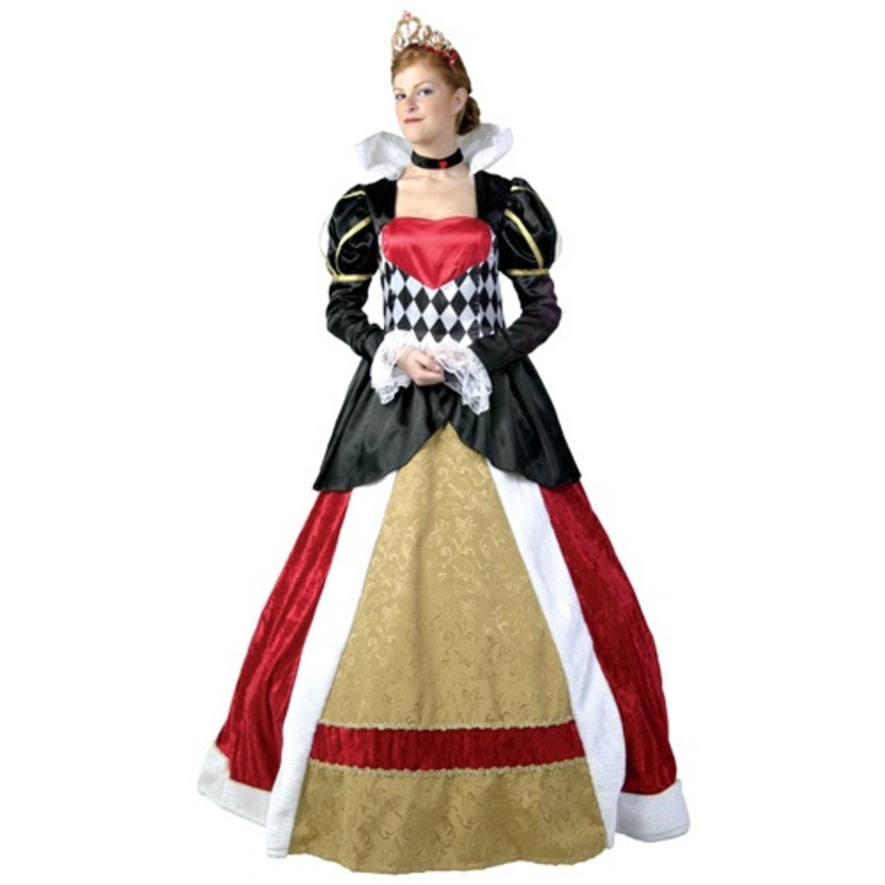 Plus Size Elite Queen of Hearts Women's Costume