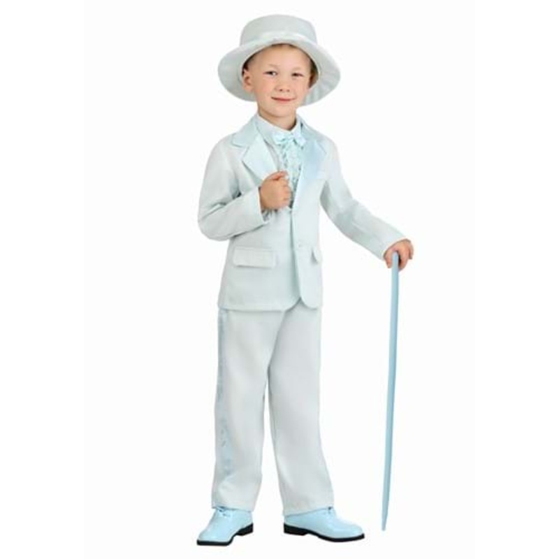 Toddler Blue Tuxedo Costume 12 Months
