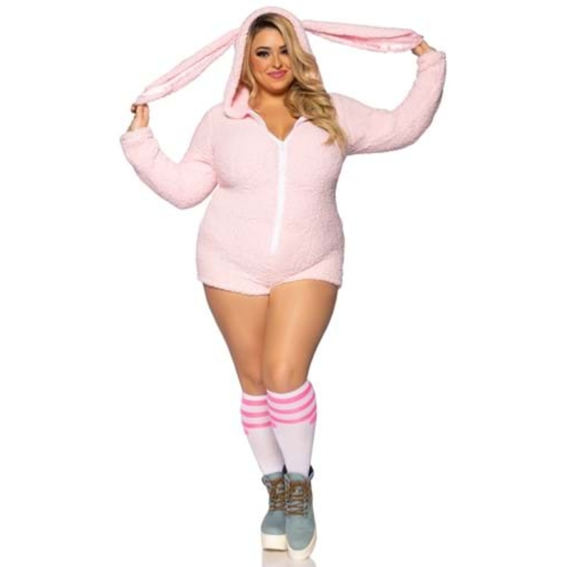 Women's Sexy Cuddle Bunny Plus Size Costume