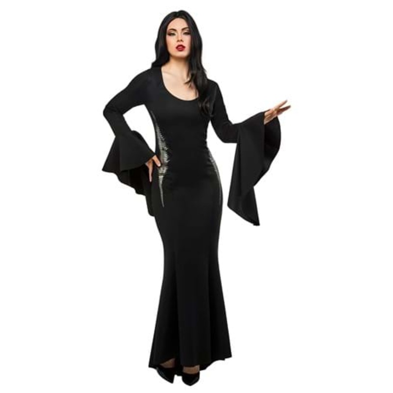 Women's The Addams Family Morticia Costume Dress