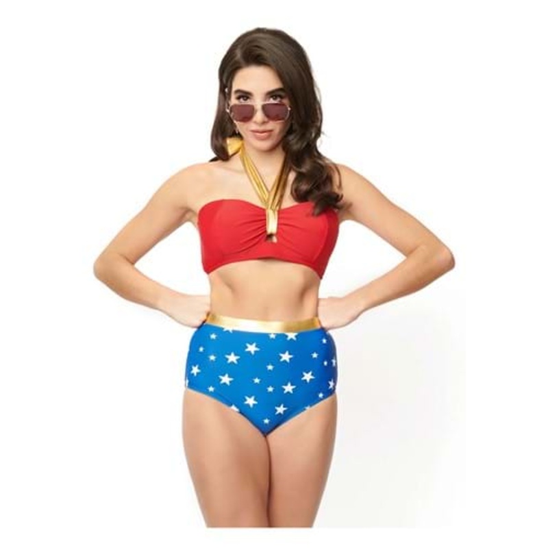 Wonder Woman X UV Blue Swimwear Bottoms