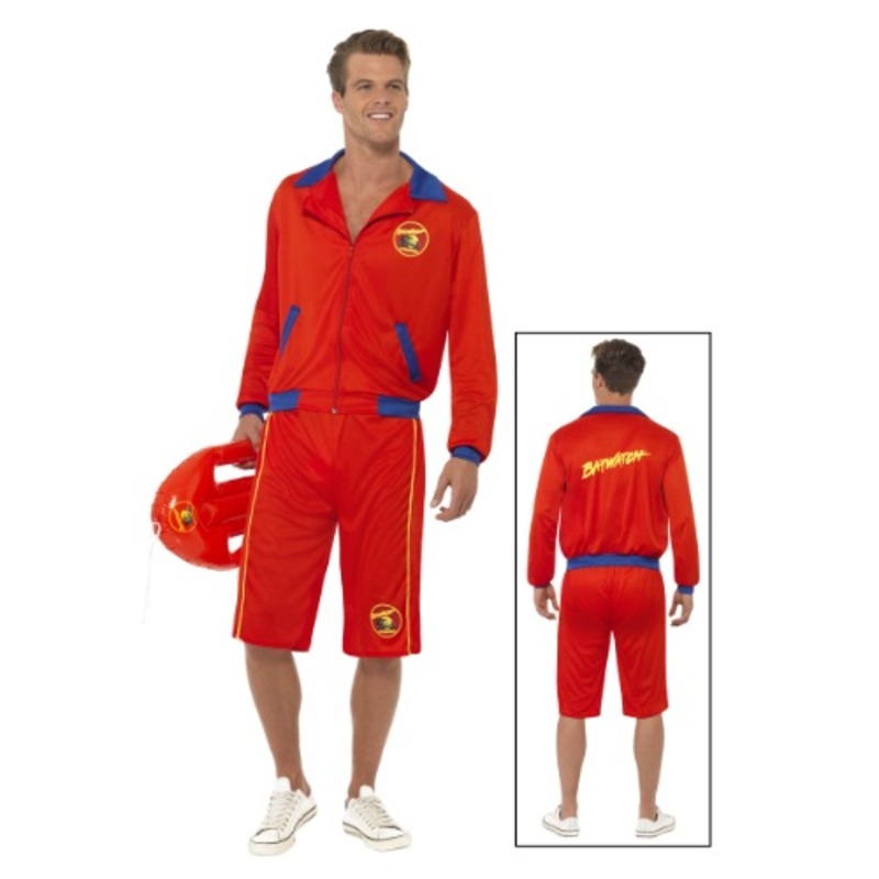 Baywatch Beach Men's Lifeguard Costume