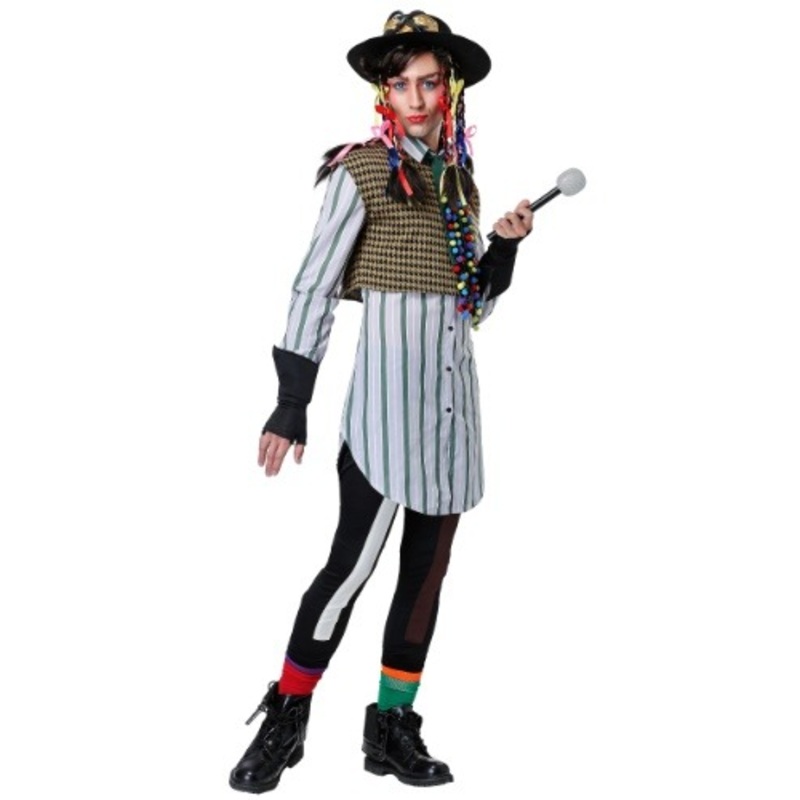 Chameleon Pop Star Men's Costume
