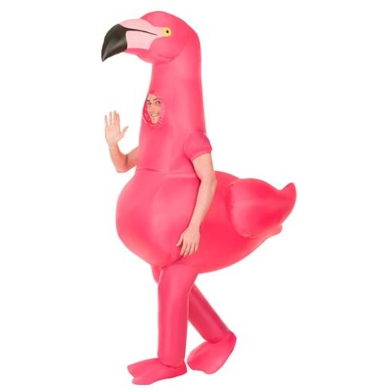 Inflatable Flamingo Costume for Adults