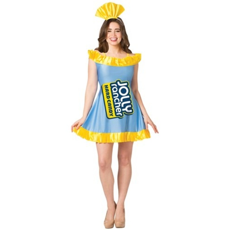 Jolly Rancher Womens Blue Raspberry Jolly Rancher Costume