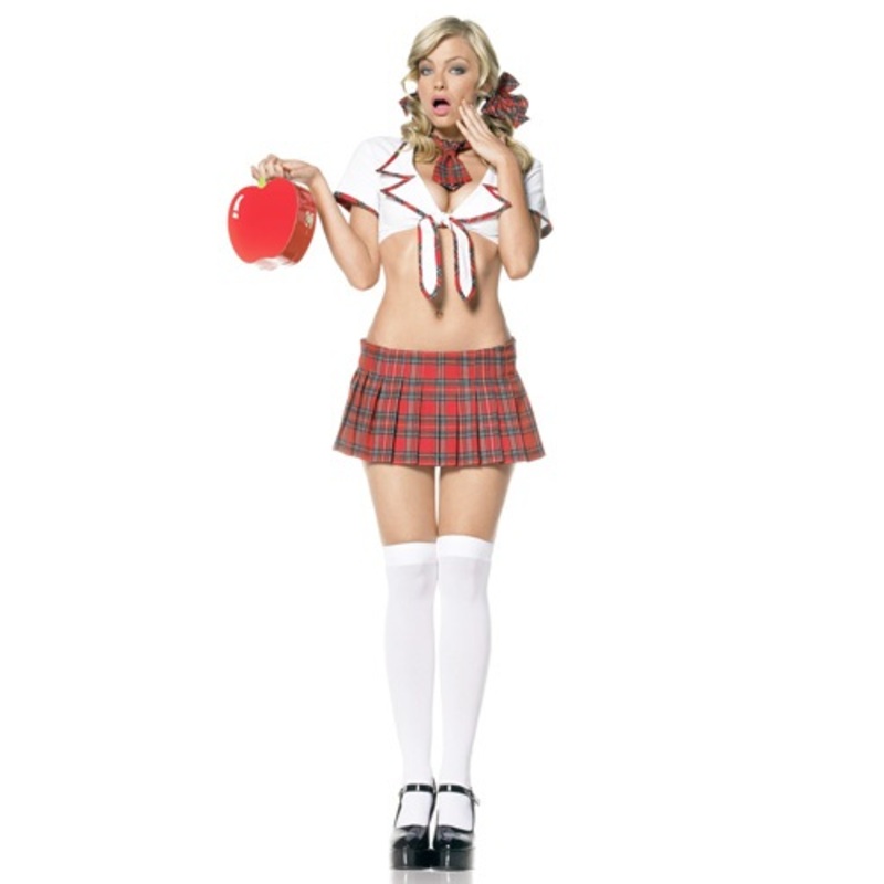 Sexy School Girl Costume for Women
