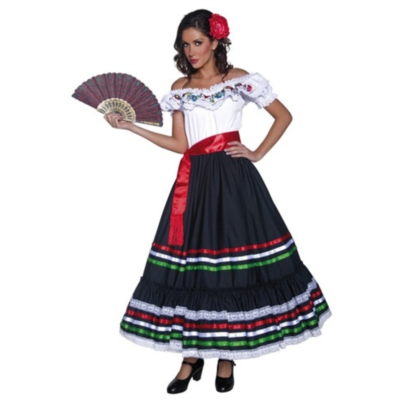 Women's Authentic Western Senorita Costume