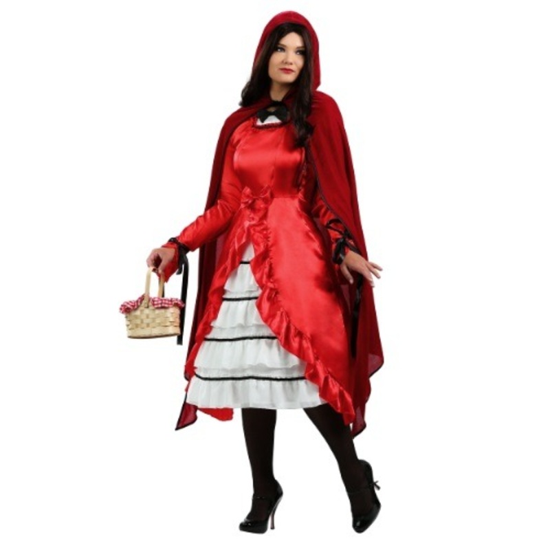 Womens Fairytale Red Riding Hood Costume Small