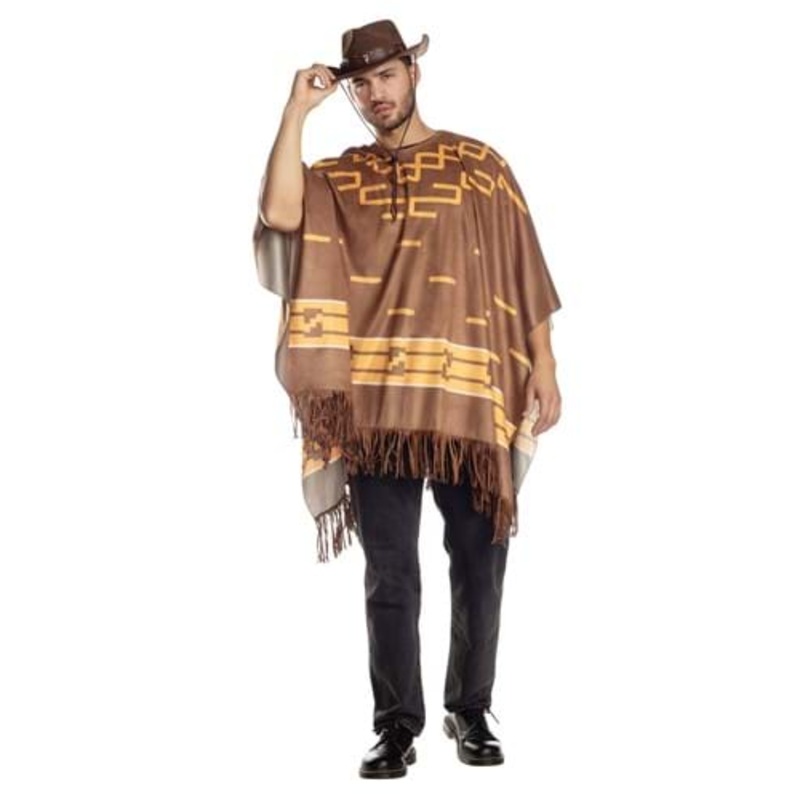 Adult Cowboy Costume Poncho