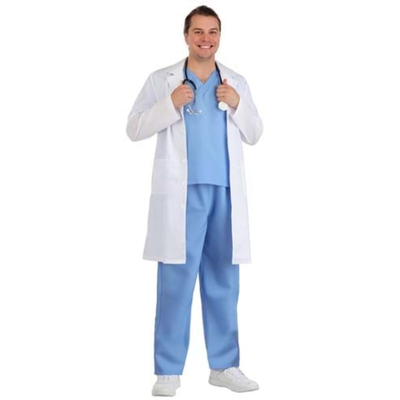 Adult Doctor Scrubs Costume