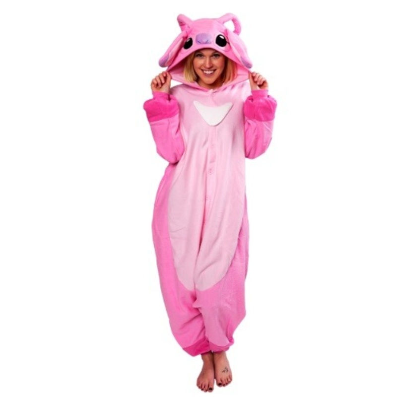 Adult Lilo and Stitch Angel Kigurumi Costume