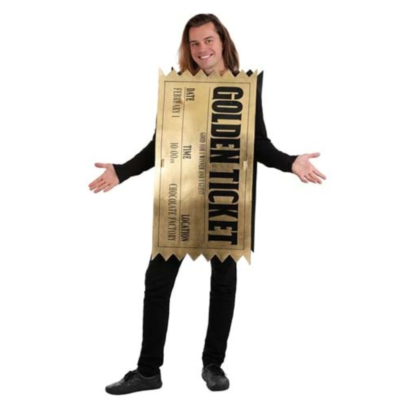 Adult Winning Golden Ticket Costume