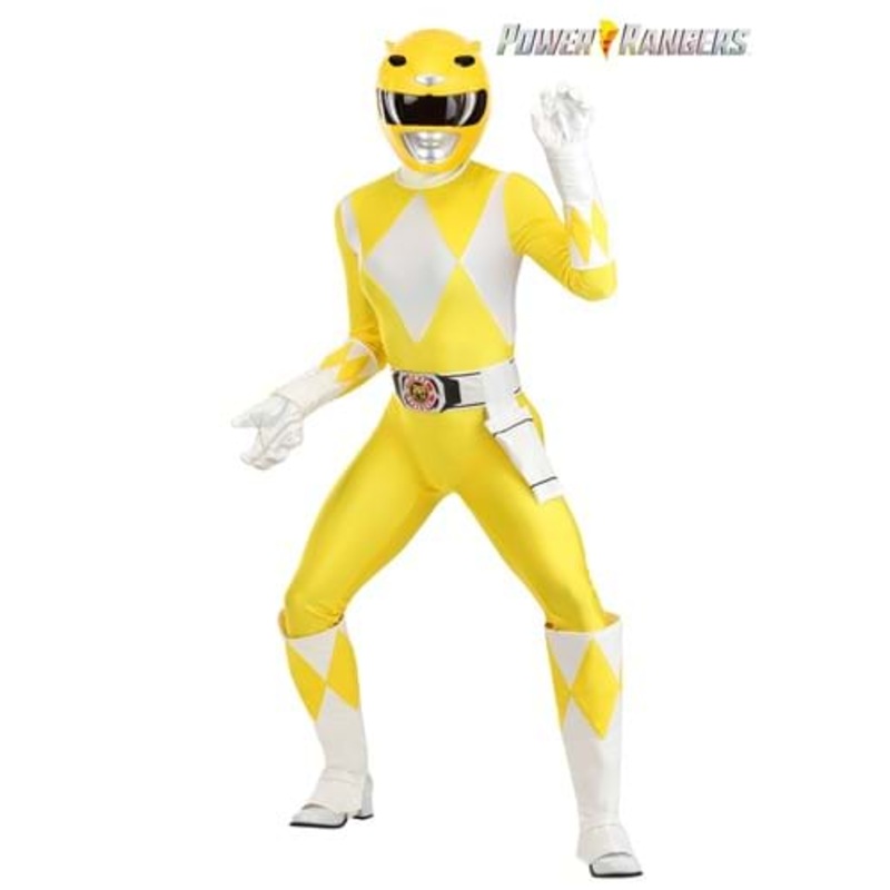 Authentic Women's Power Rangers Yellow Ranger Costume
