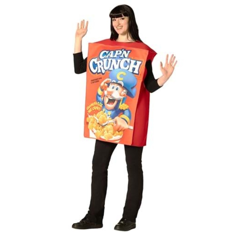 Cap'n Crunch Cereal Box Adult Costume