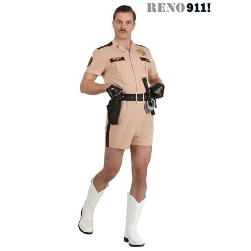 Deluxe Reno 911 Lt. Dangle Men's Costume
